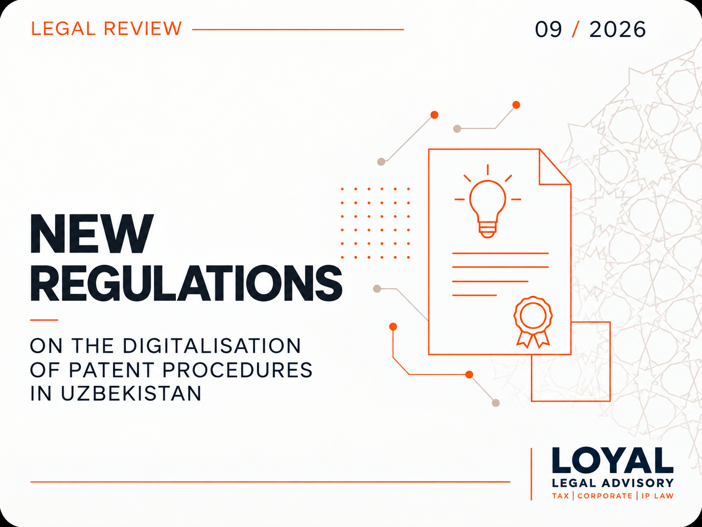 Uzbekistan Introduces New Regulations for Digital Patent Procedures